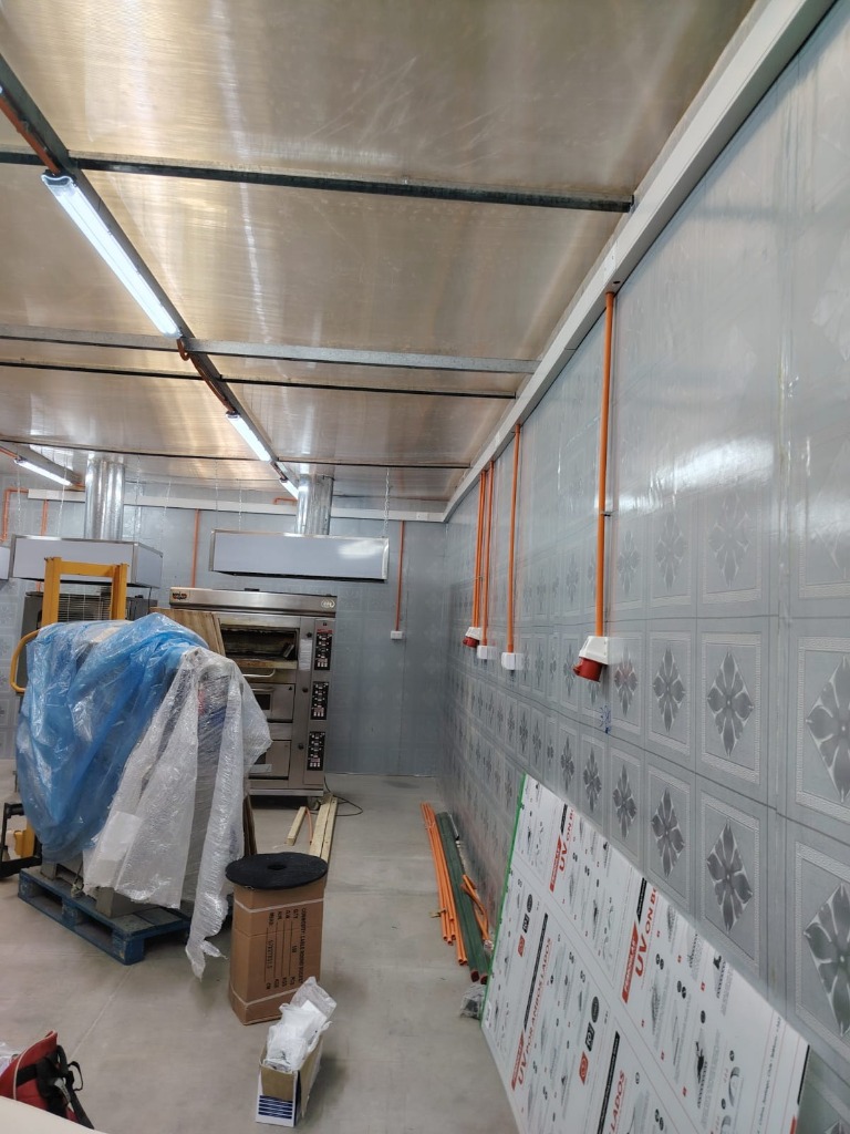 Instalación eléctrica en nave industrial